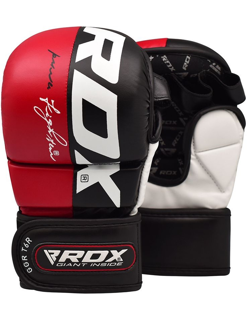 Guantes Mma T6 Hibridos Rdx Sparring Muaythai Entrenamiento