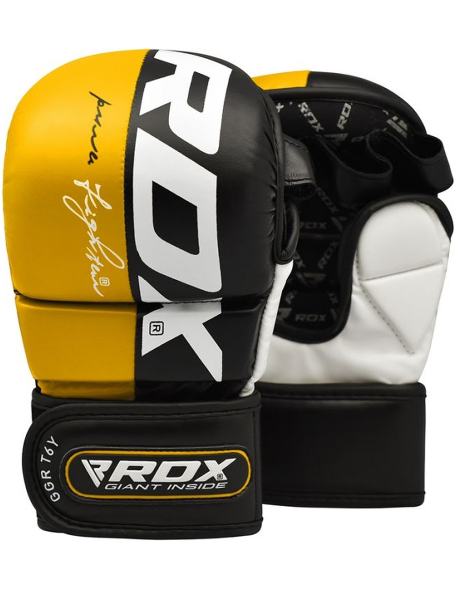 Guantes Mma T6 Hibridos Rdx Sparring Muaythai Entrenamiento