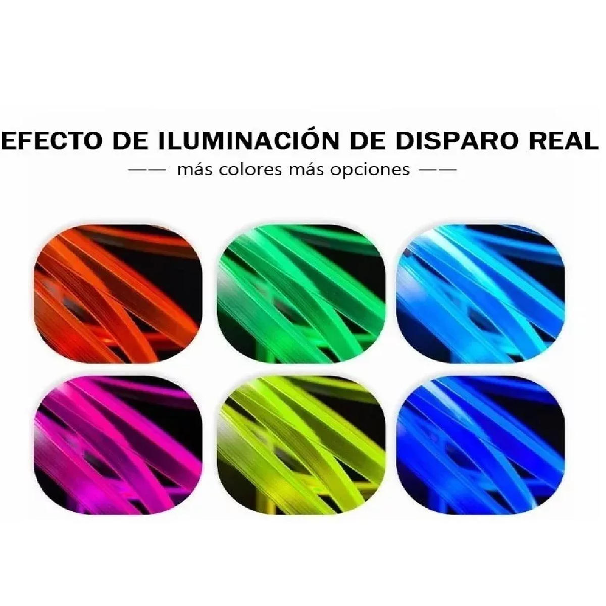 Pack 6 En 1 Tira De Luces Led Interior Luz Para Auto/rgb Neón