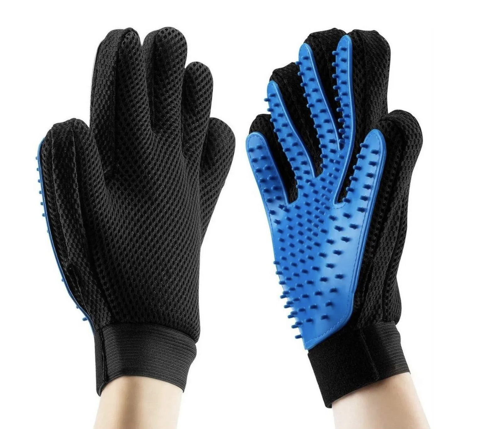 Guante Para Mascotas Perros y Gatos - No Más Pelos! Quita Los Pelos Más Fácil - Original Bluetouch