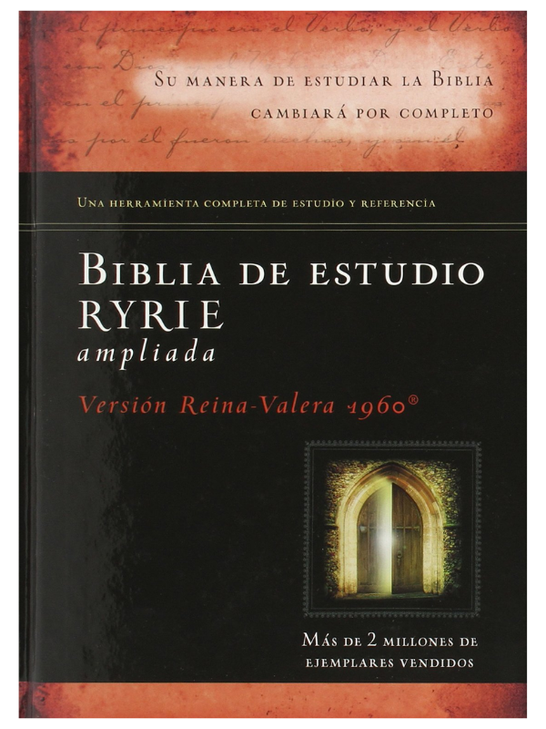 Biblia De Estudio Ryrie Ampliada Rvr60 - Tapa Dura