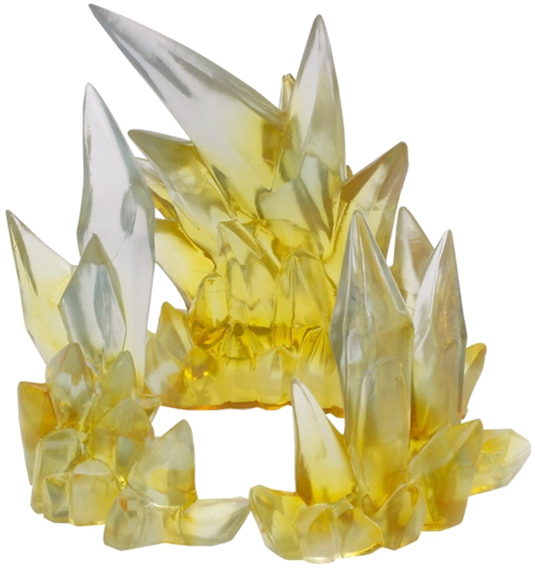 Tamashii Effect Efecto Poder Aura Hielo Amarillo Figura Myth