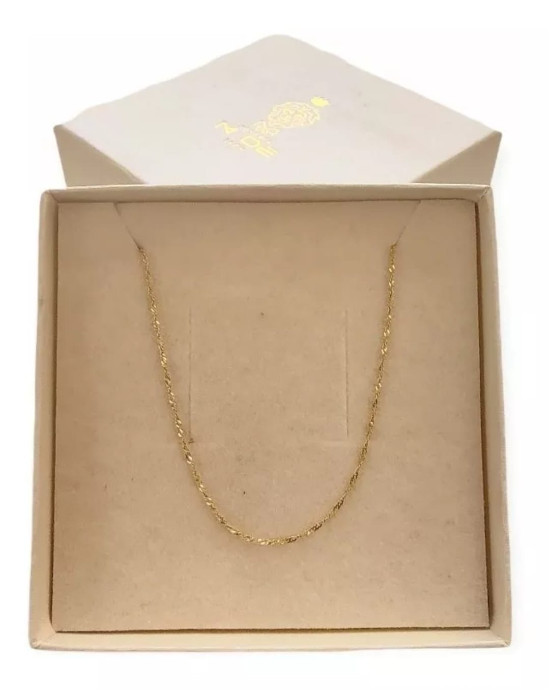Kit Cadena + Dije Doble Corazón Oro 10 K + Obsequio.