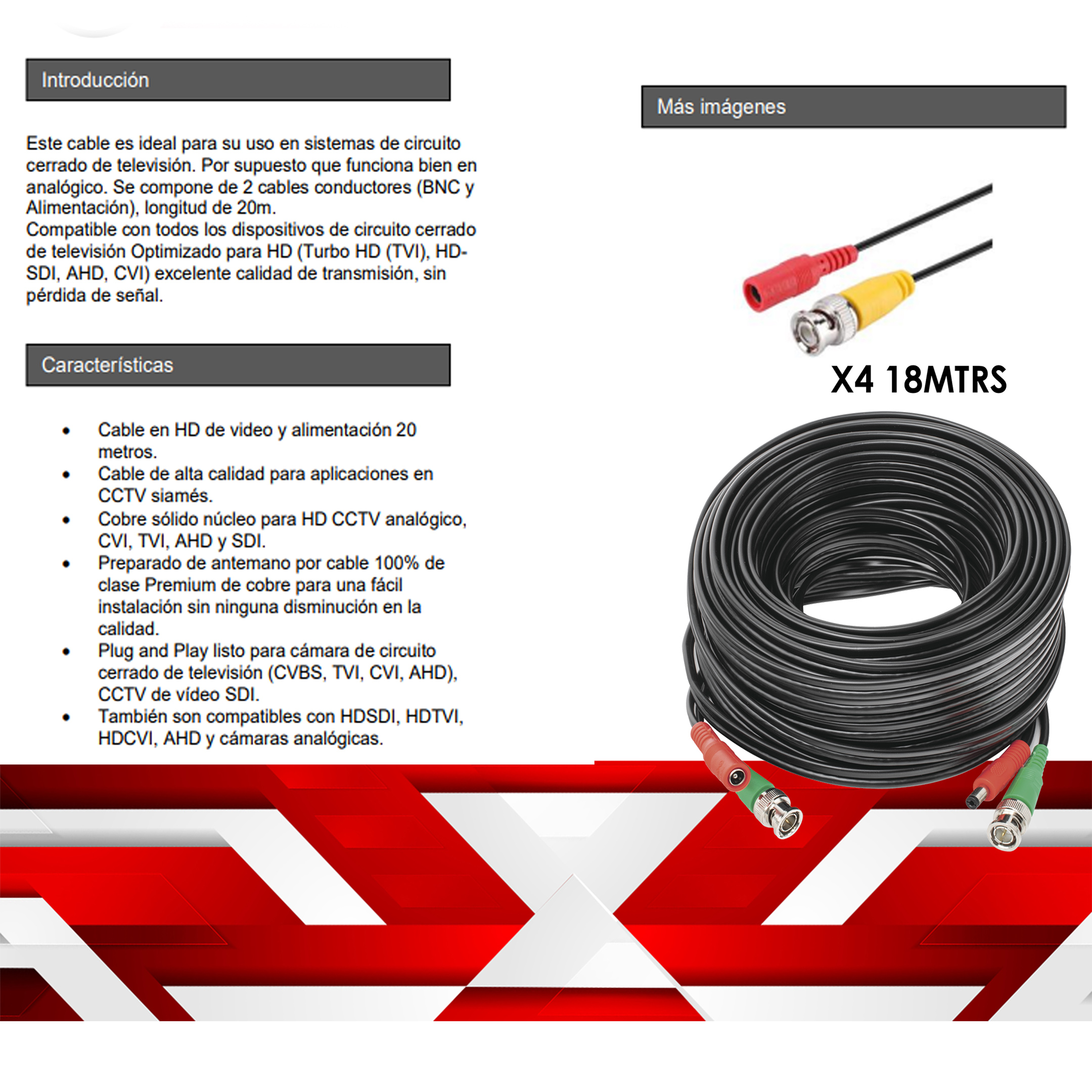 Kit Cámaras De Video Vigilancia A Color 24hrs Colorvu Lite 1080p Full Hd Epcom