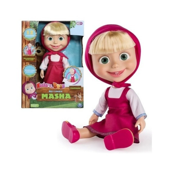 Muñeca Masha Interactiva 12 Frases Masha Y El Oso