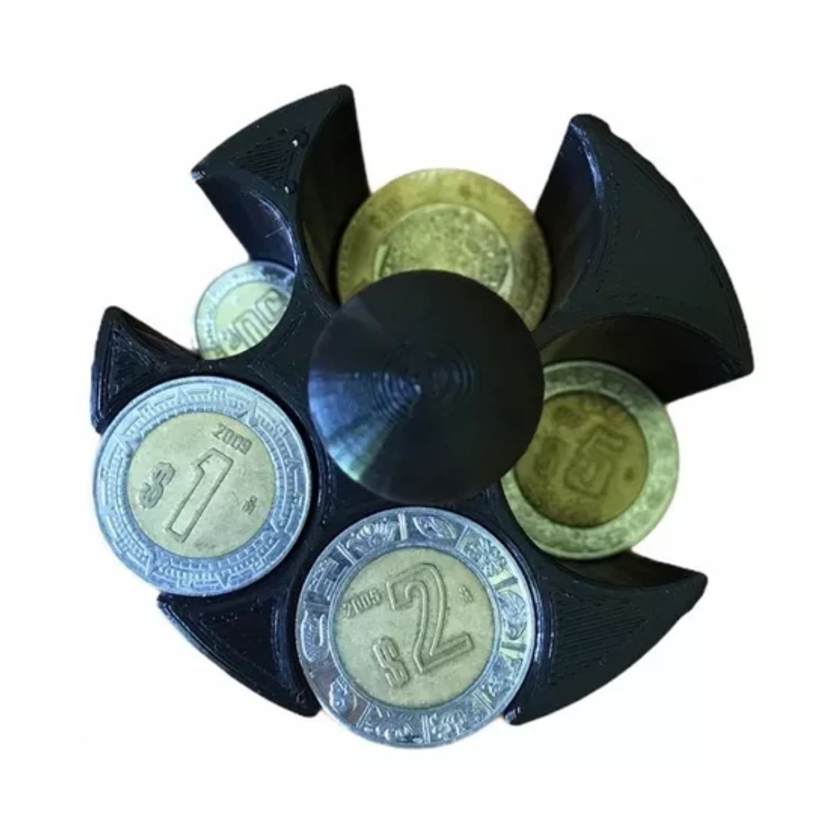 Porta Monedas Porta Vasos Auto Negro