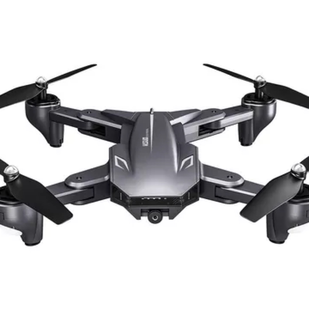 Drone Visuo XS816 con caja original con dual cámara 4K gris 2 baterías