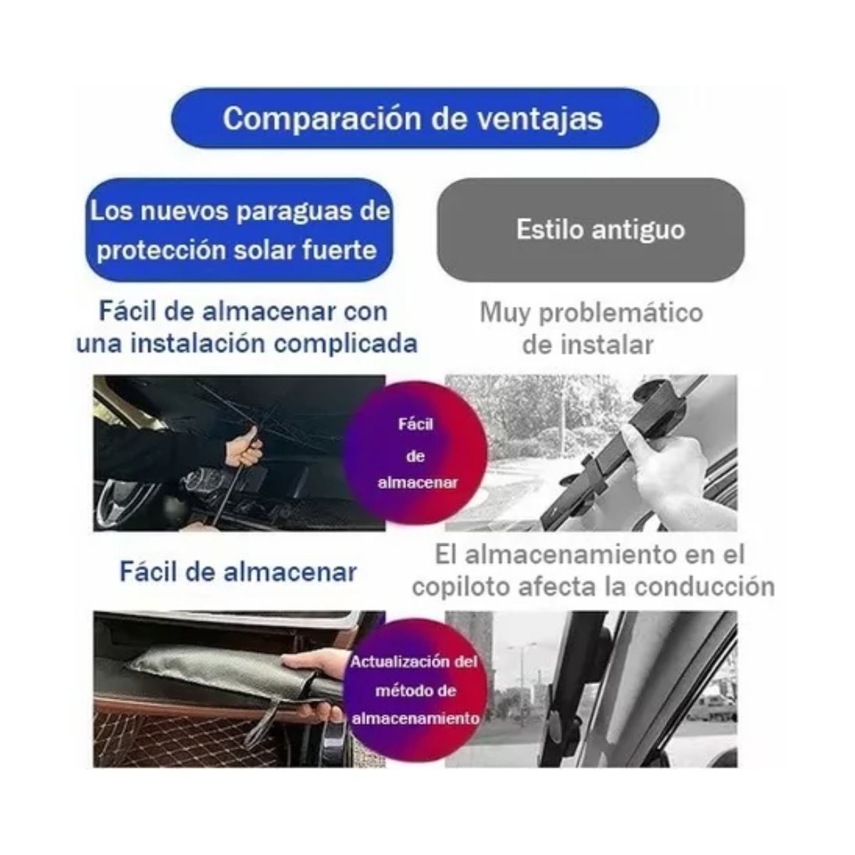 Tapasol Parabrisas Cubre Sol Para Coche Cortinas Parasol Negro