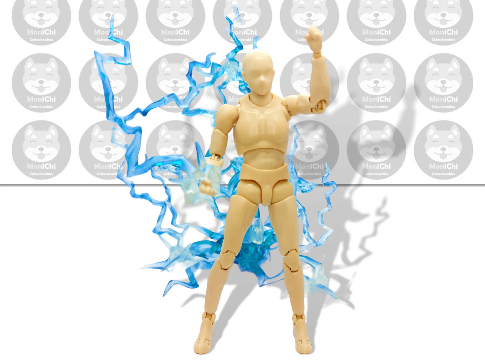 Tamashii Effect Efecto Poder Truenos Rayos Relámpagos Azul