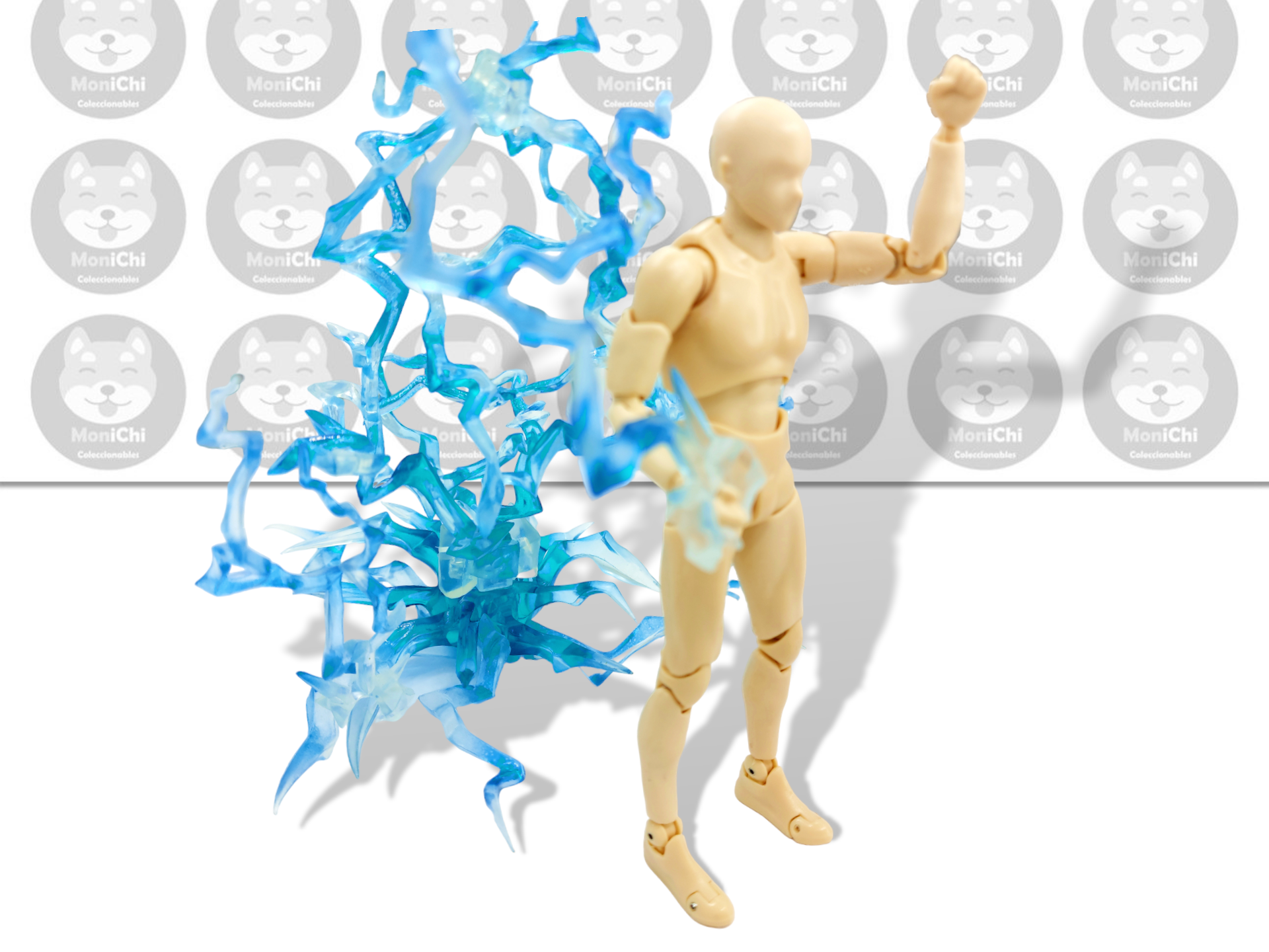 Tamashii Effect Efecto Poder Truenos Rayos Relámpagos Azul