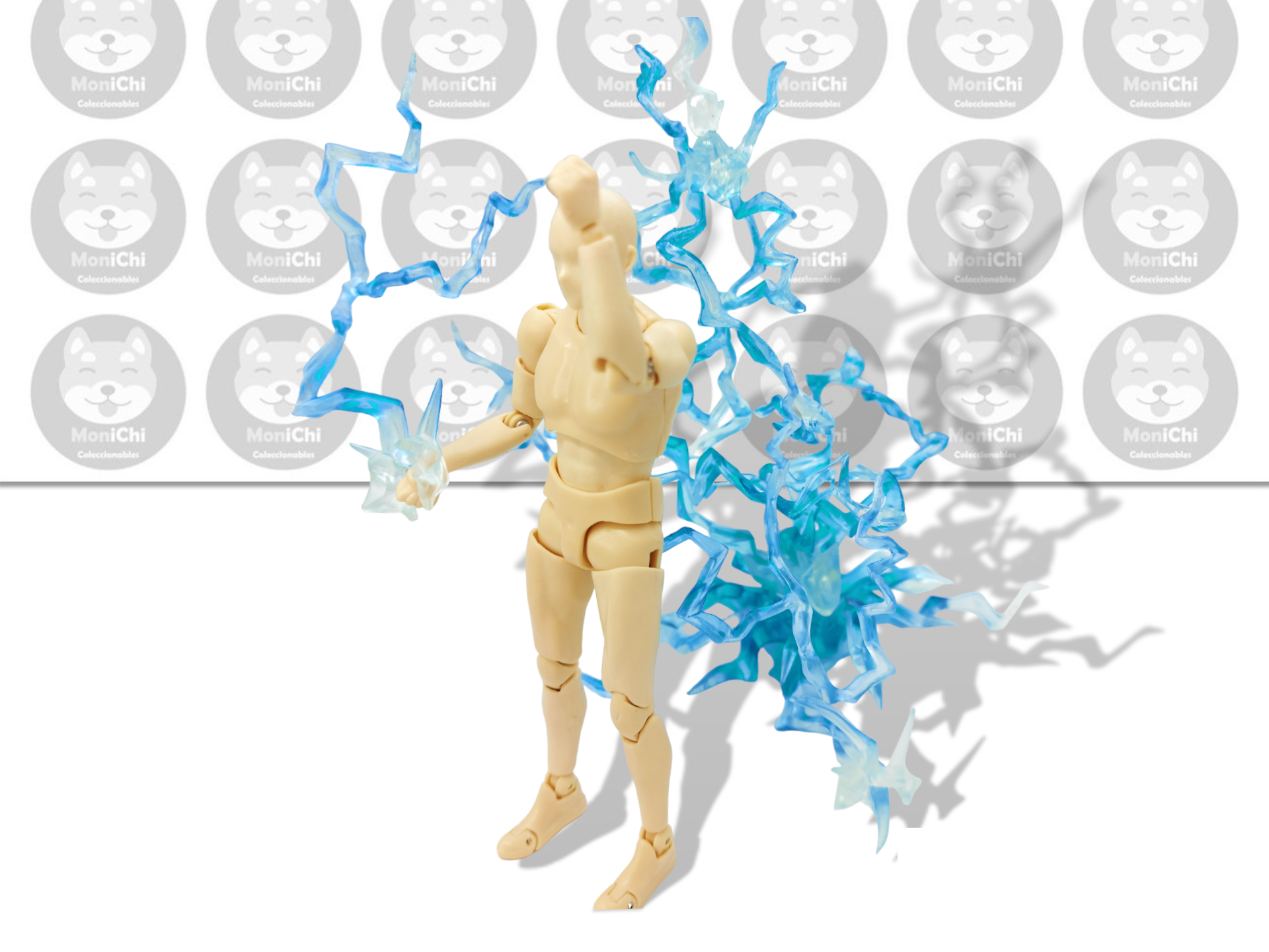 Tamashii Effect Efecto Poder Truenos Rayos Relámpagos Azul