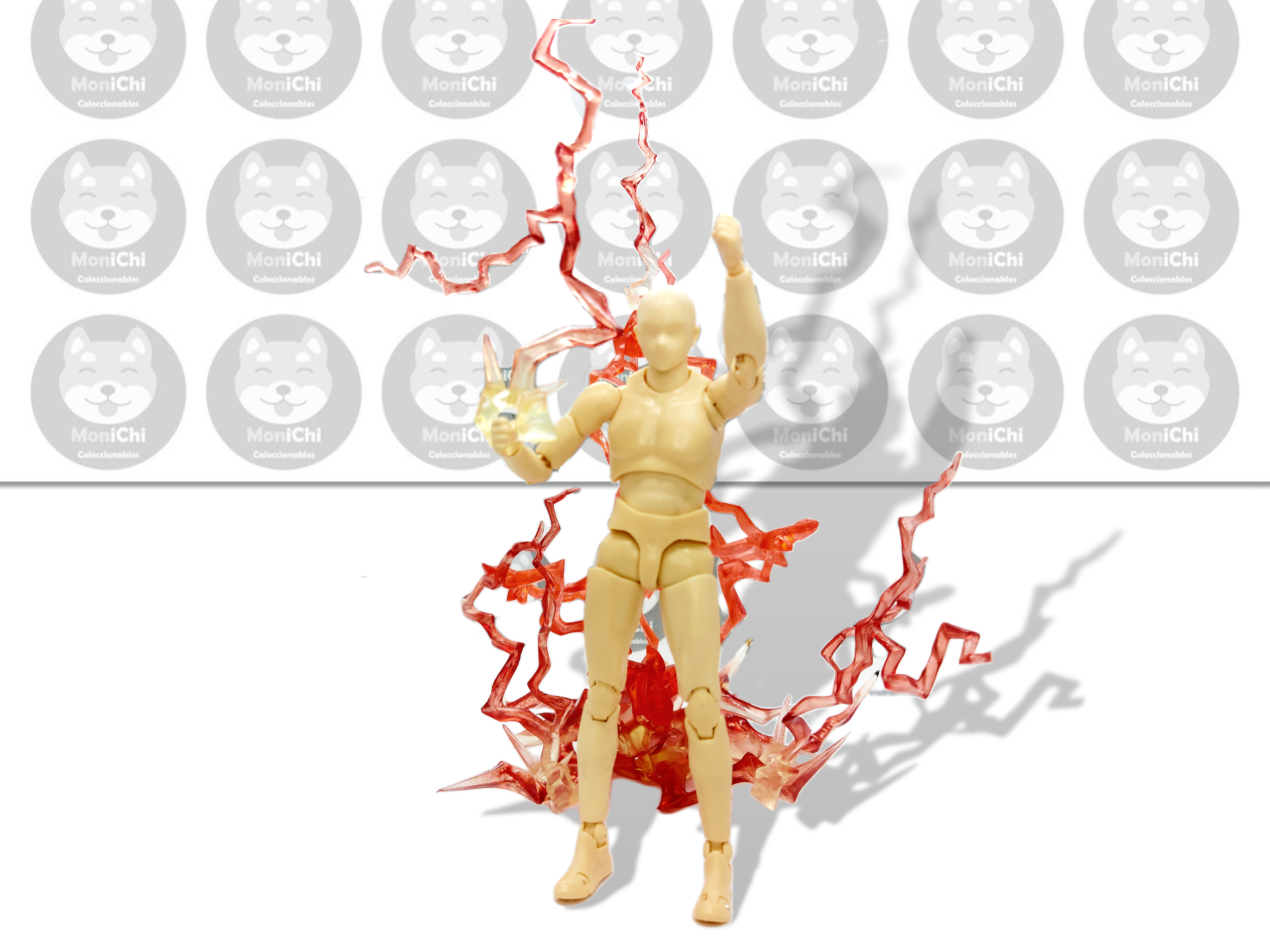 Tamashii Effect Efecto Poder Truenos Rayos Relámpagos Rojo
