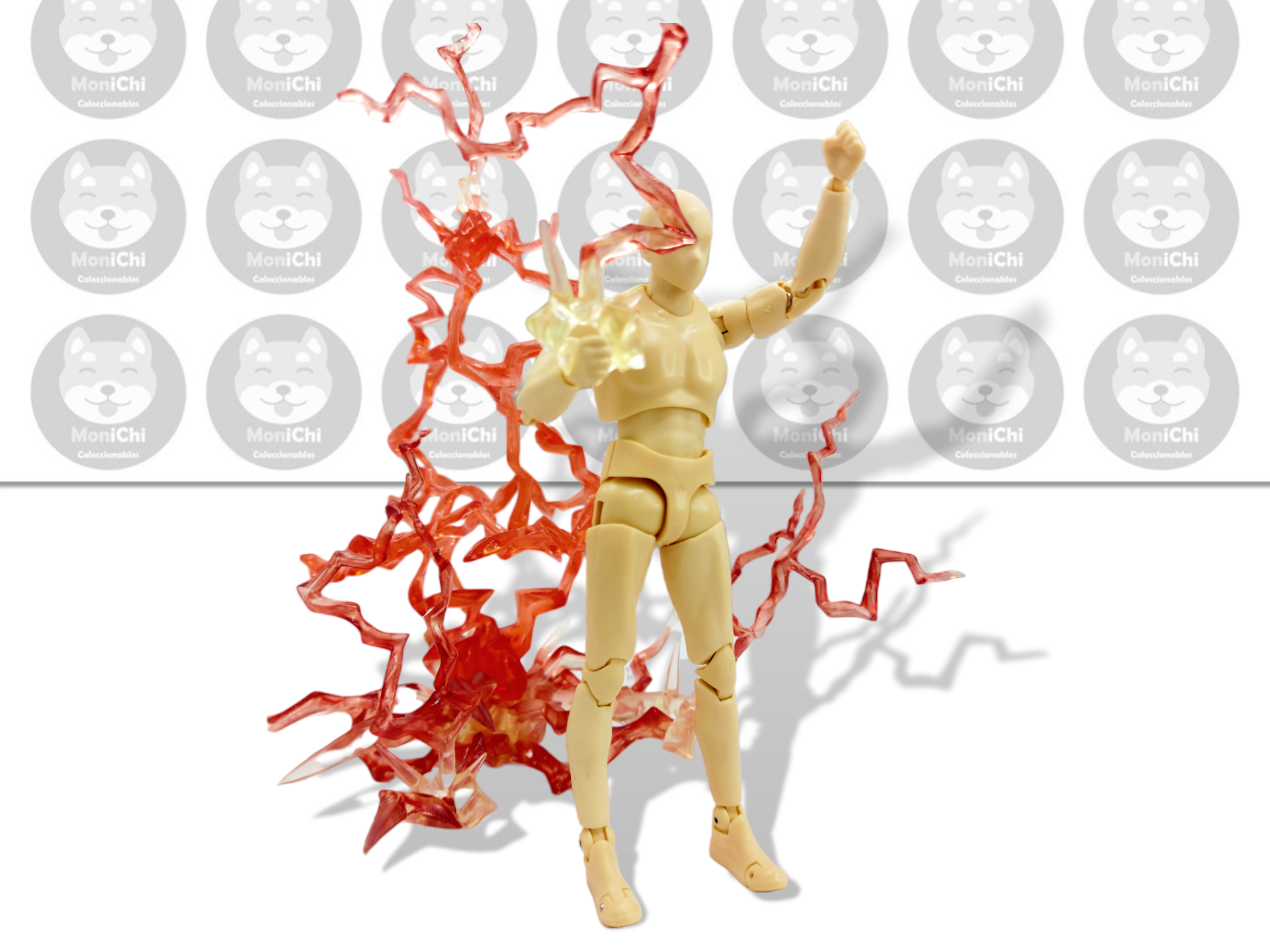 Tamashii Effect Efecto Poder Truenos Rayos Relámpagos Rojo