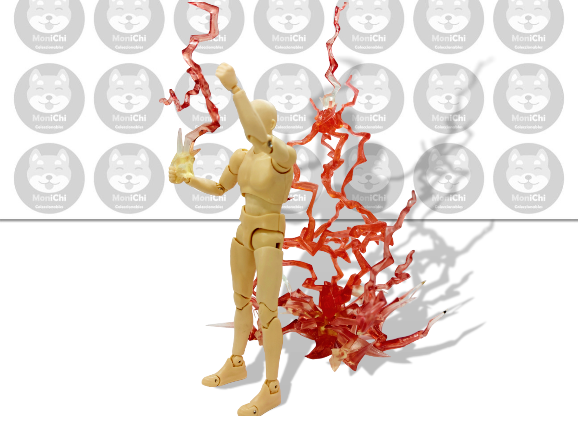 Tamashii Effect Efecto Poder Truenos Rayos Relámpagos Rojo