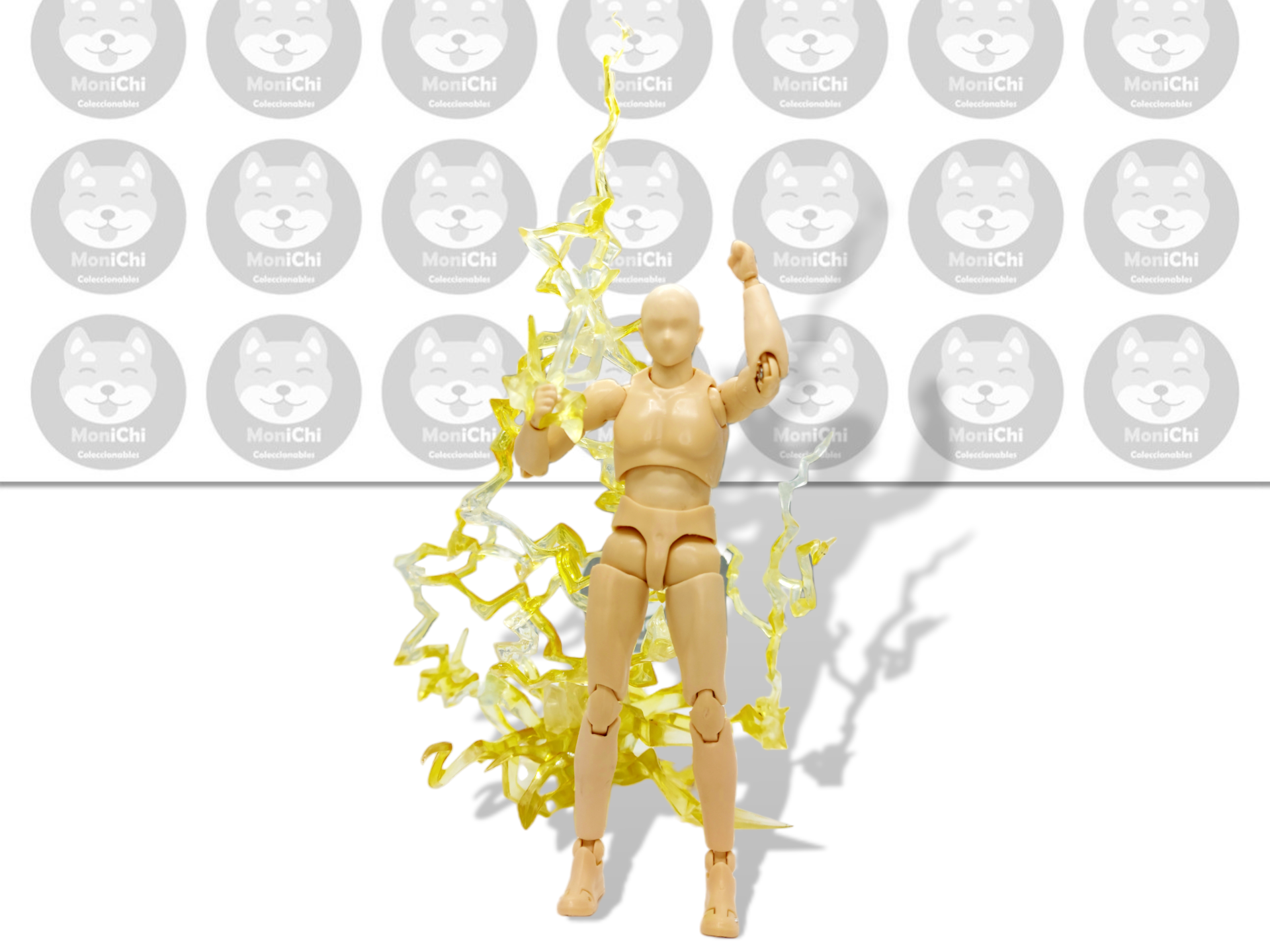 Tamashii Effect Efecto Poder Truenos Rayos Relámpagos Amarillo