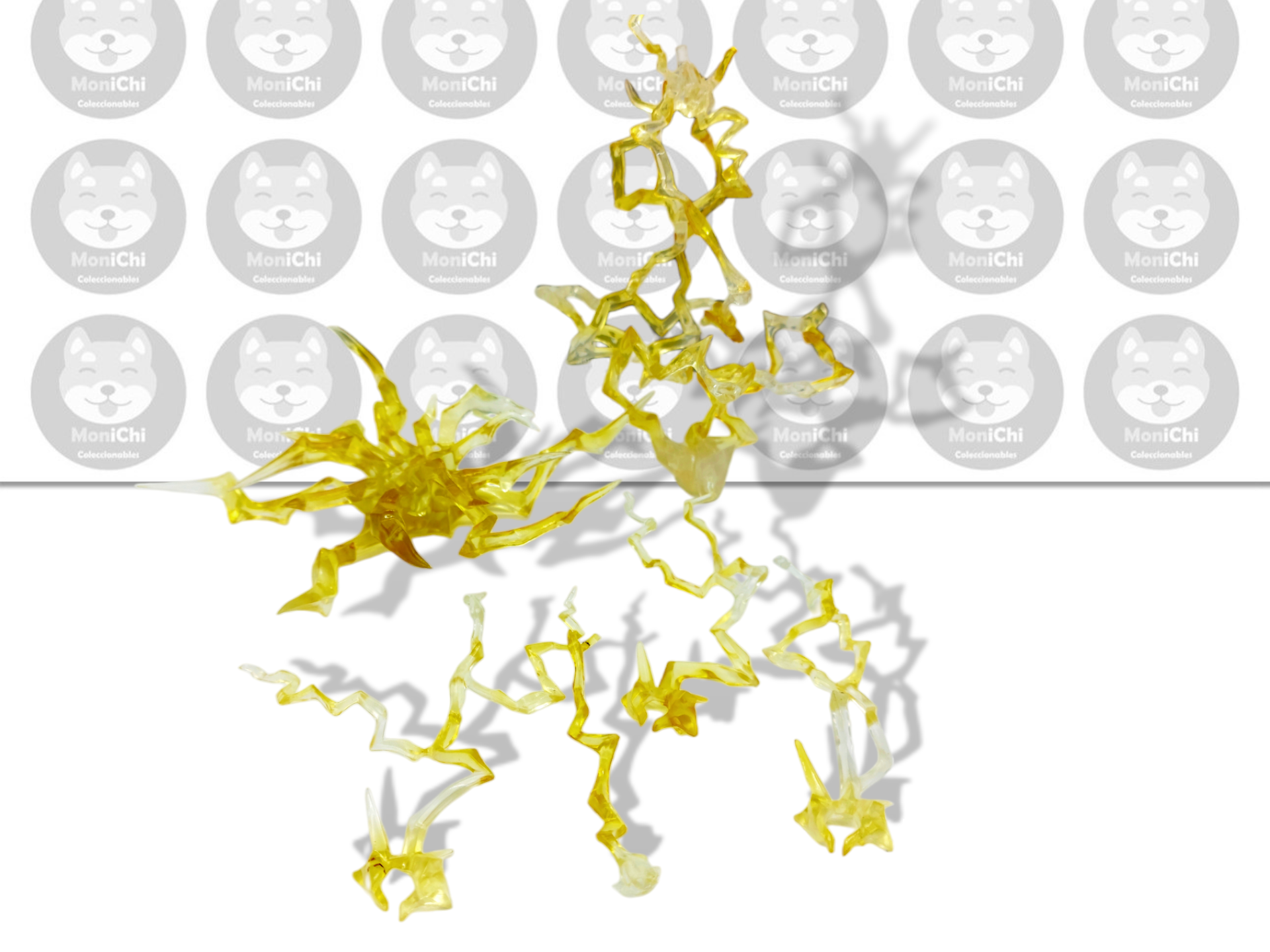Tamashii Effect Efecto Poder Truenos Rayos Relámpagos Amarillo