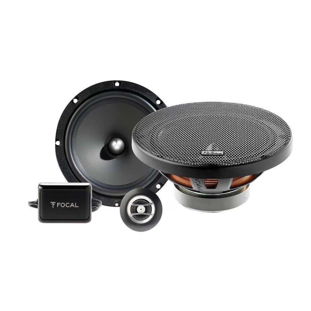 Set De Medios Focal AUDITOR RSE-165 De 16.5 Pulgadas - Negro