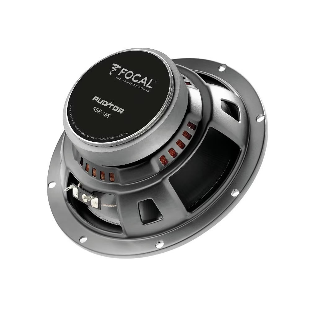 Set De Medios Focal AUDITOR RSE-165 De 16.5 Pulgadas - Negro