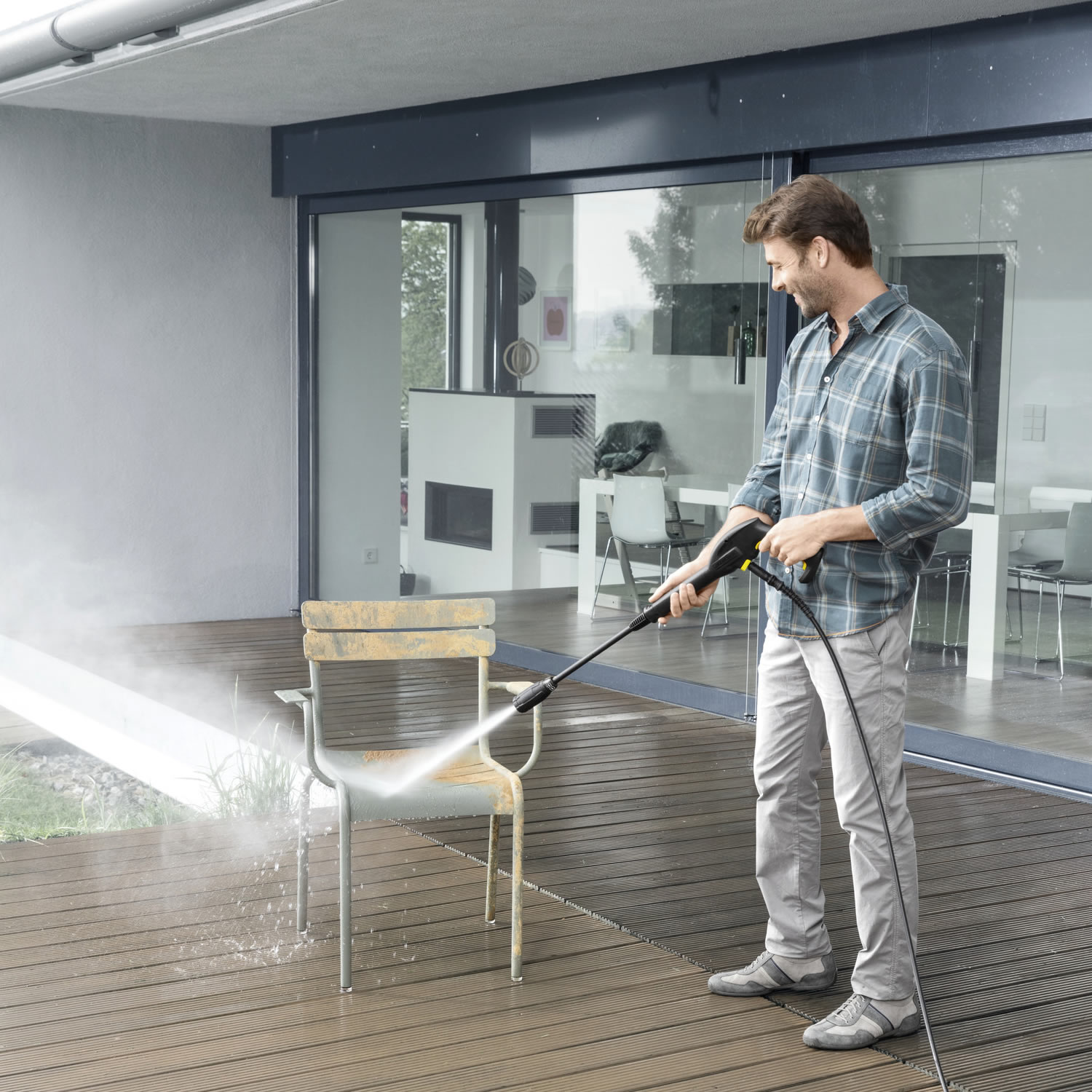 Hidrolavadora Eléctrica De Alta Presión Karcher K2 Power Control SMS