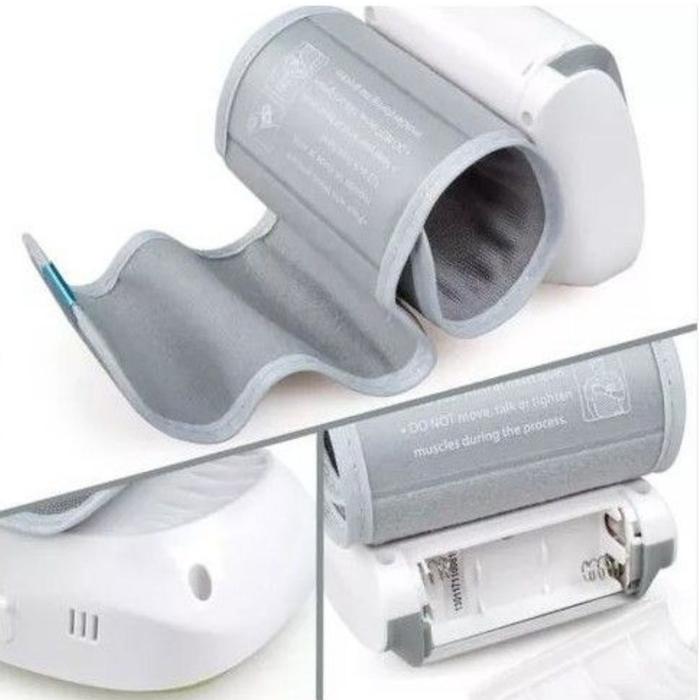 Manómetro con método de oscilación MXPUO-006-2 3pza Morado LCD 2 Pilas AAA 135 a 195mm Diámetro Muñeca PressuColors