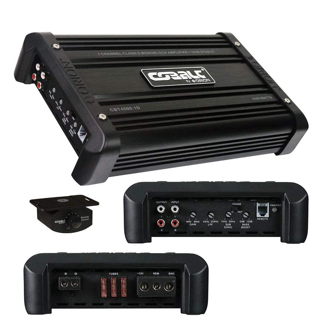 Amplificador ORION Cobalto CBT-4500.1D Clase D Mono 1 OHM Channel 4500 vatios