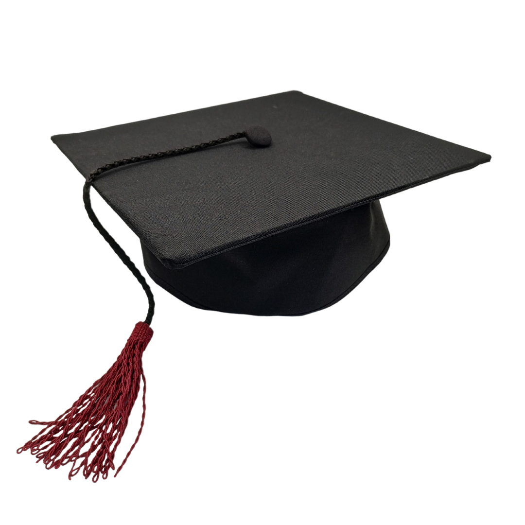 Toga Y Birrete Estola Negra Adulto Graduación