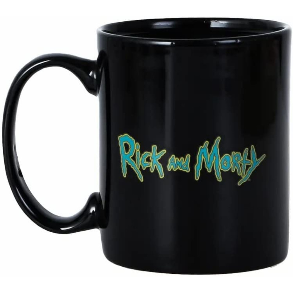 Taza Mágica Geek Industry Rick Y Morty, Rick en Llamas 330ml