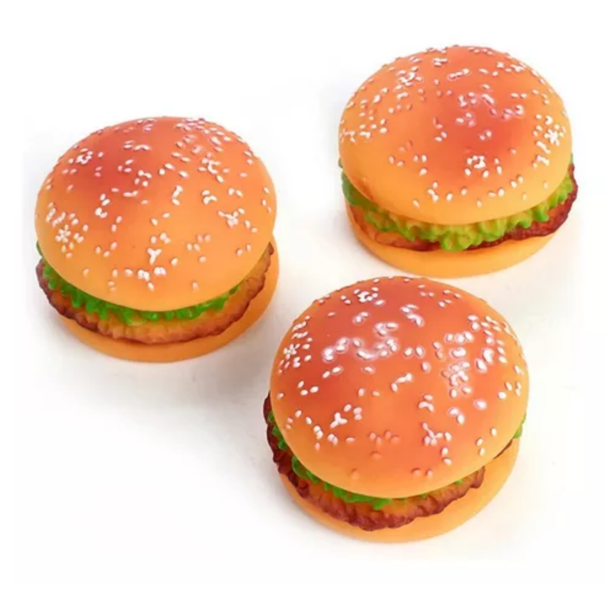 Juguetes Sonoros Hamburguesa Para perro y  Mascotas