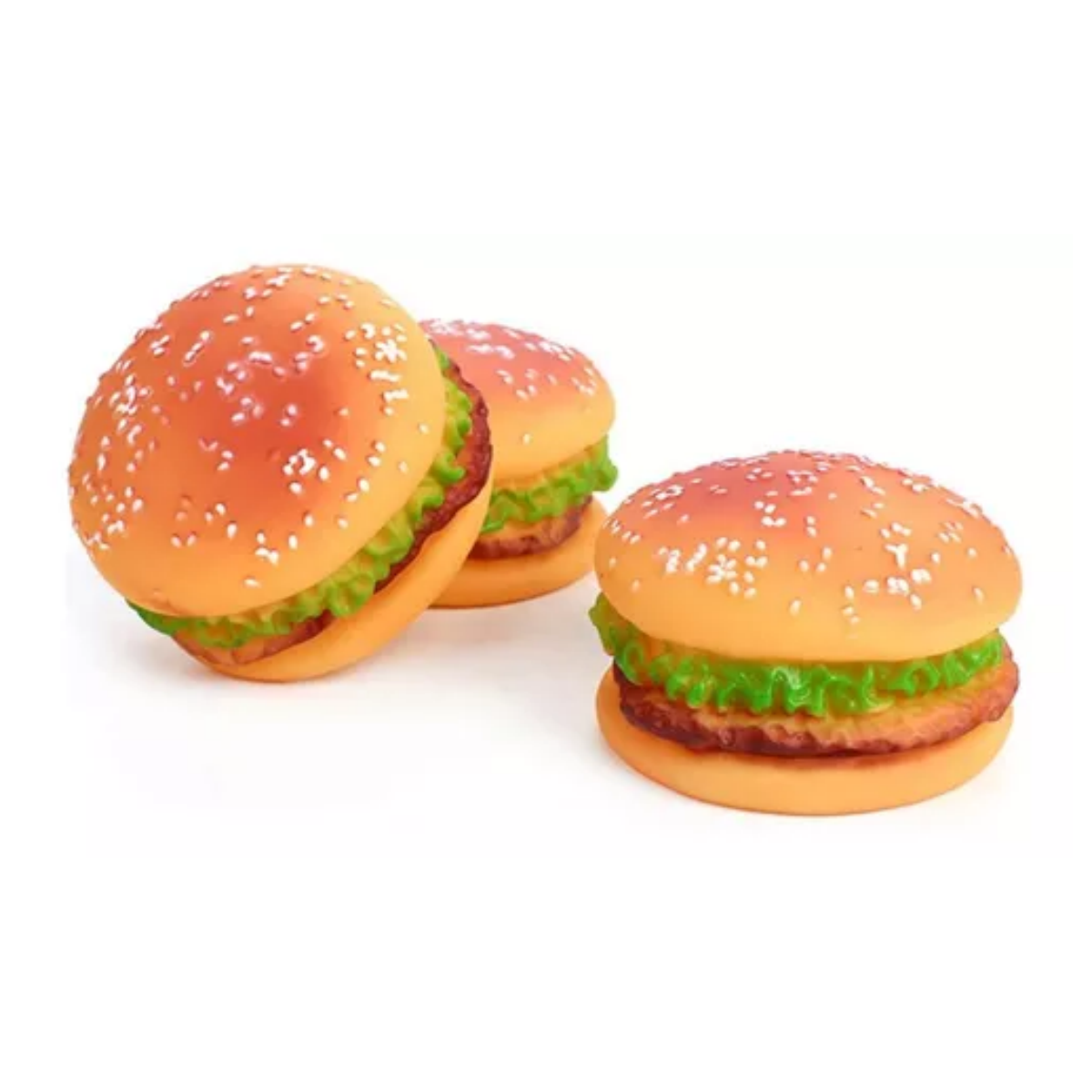 Juguetes Sonoros Hamburguesa Para perro y  Mascotas