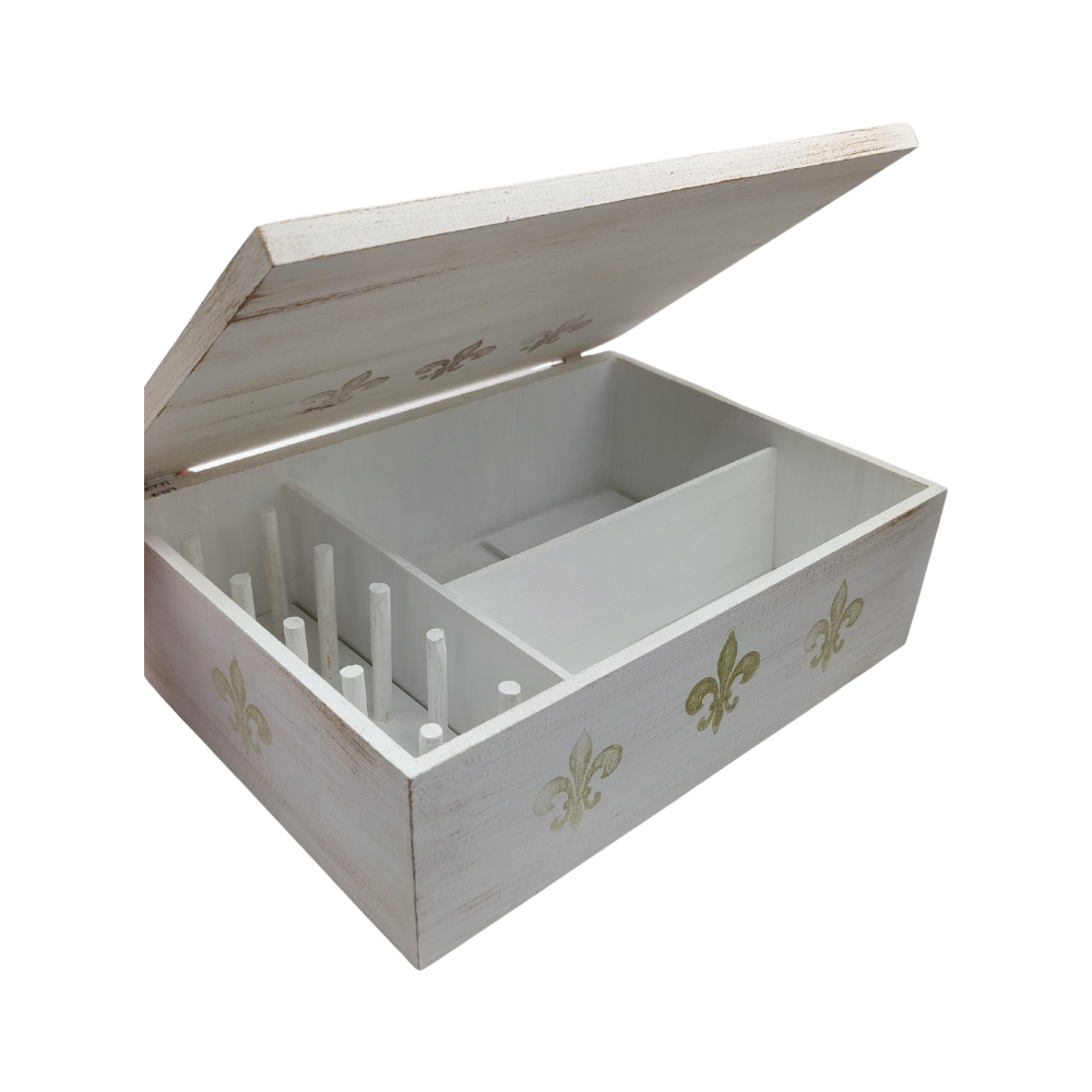 Costurero Vintage De Madera  La Vita E Bella 