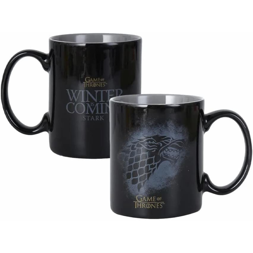 Taza Geek Industry Game Of Thrones, Stark, Viene El Invierno