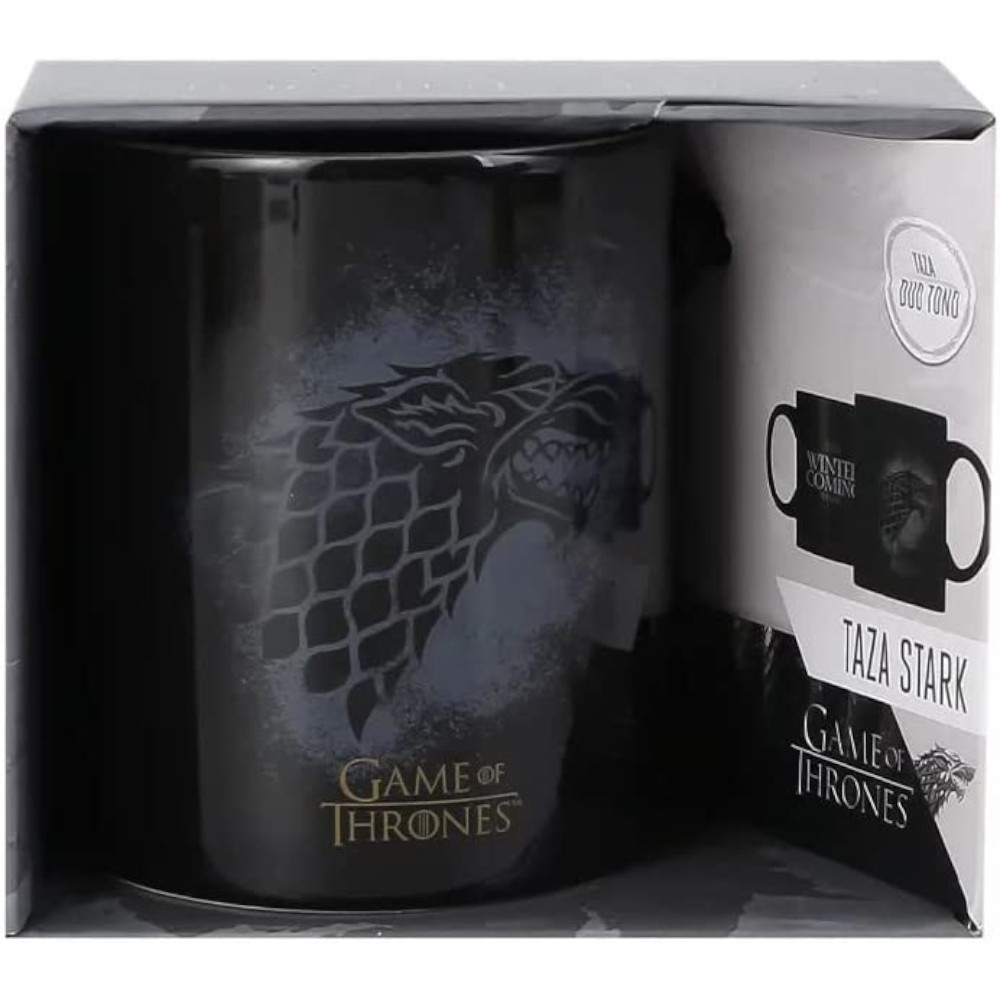 Taza Geek Industry Game Of Thrones, Stark, Viene El Invierno