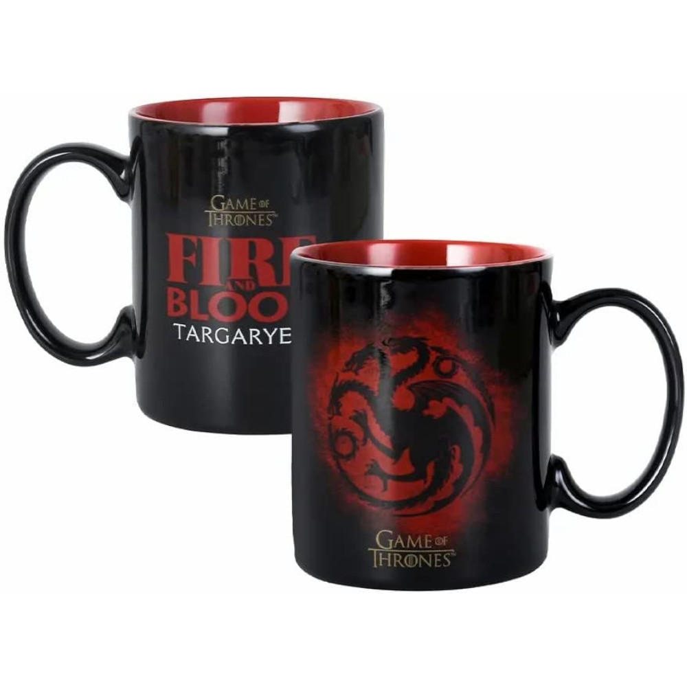 Taza Geek Industry Game Of Thrones, Targaryen Fuego y Sangre