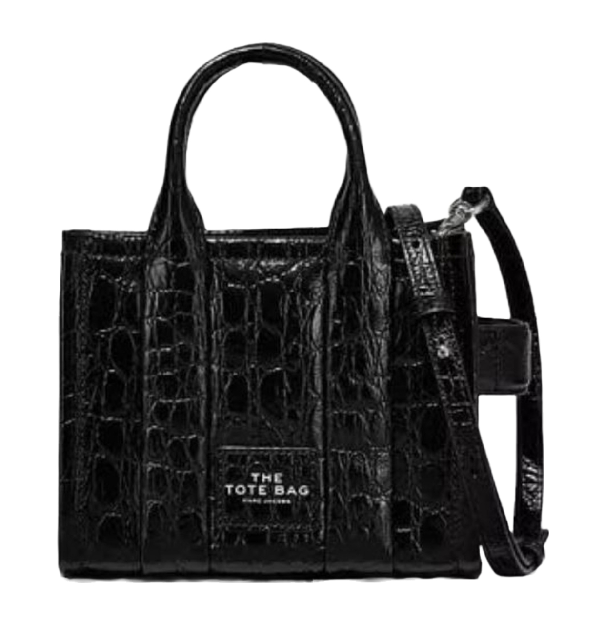 Bolsa para Dama Marc Jacobs The Croc-Embossed Micro Tote H089L01RE22 001 Negro