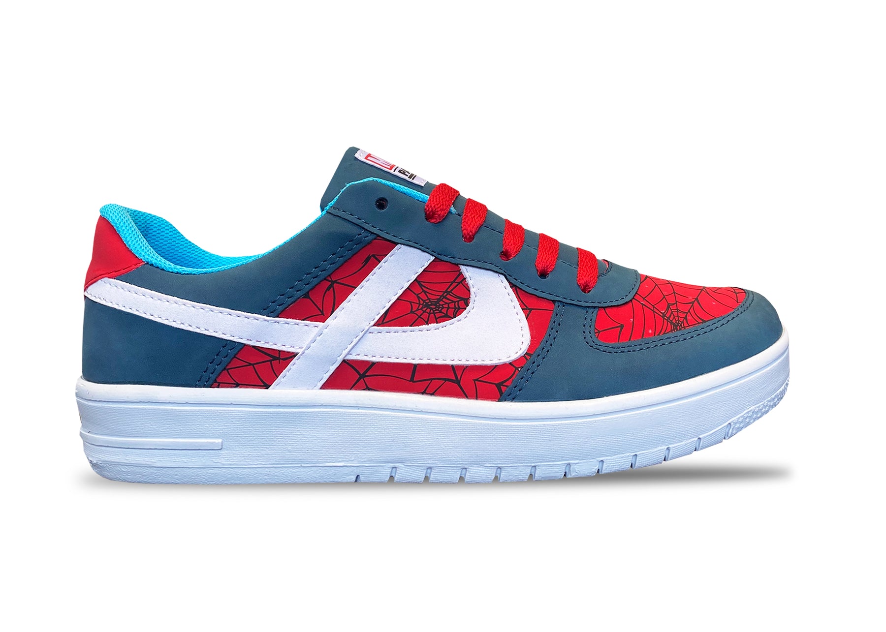 Tenis Panam Marvel Spider-Man Rojo Azul Urbano