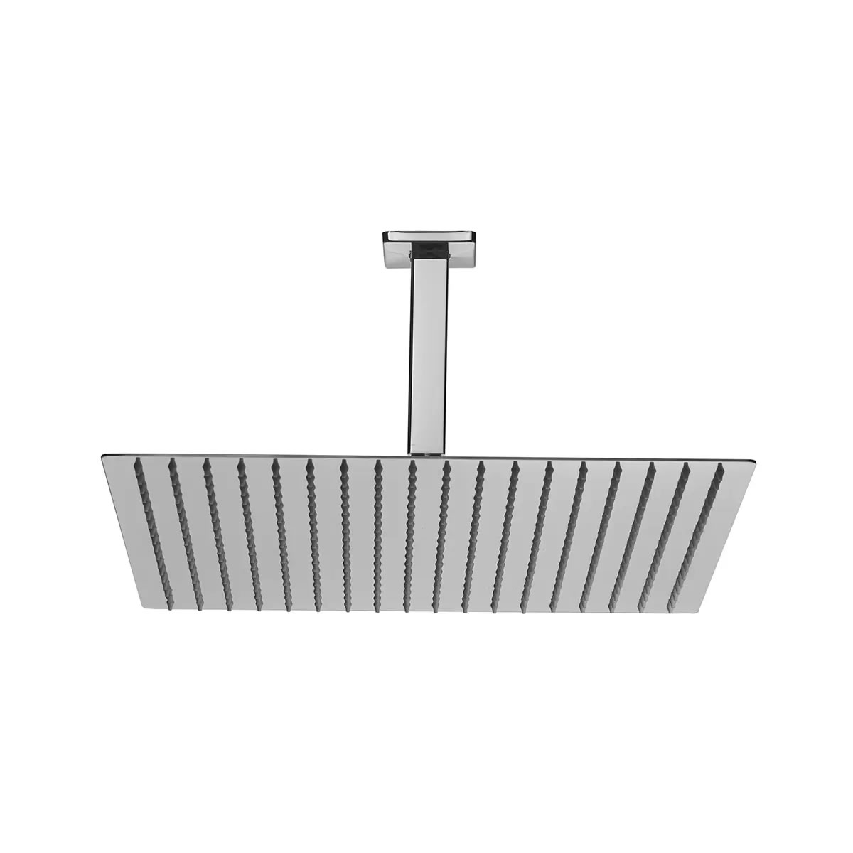 Regadera Cuadrada Jumbo Tipo Lluvia Rubinett XK-10-40C CST