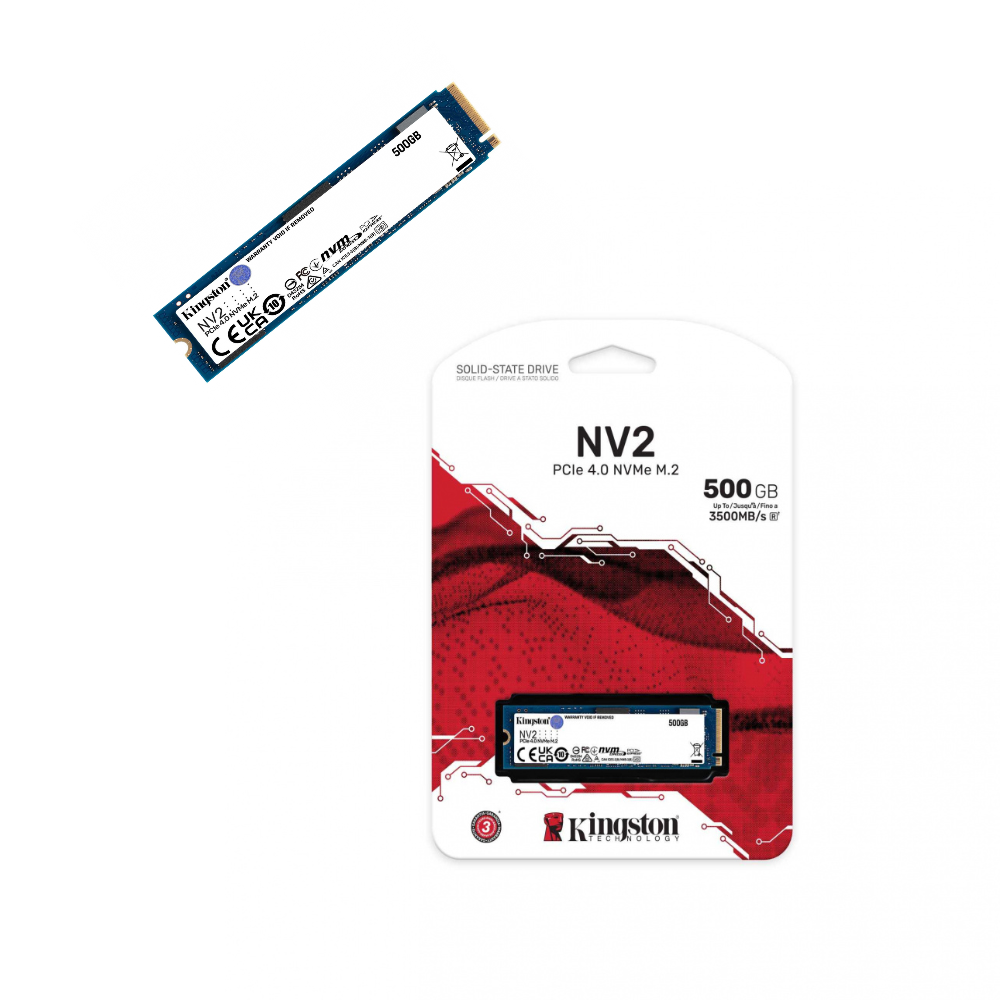 SSD Kingston NV2 NVMe, 500GB, PCI Express 4.0, M.2