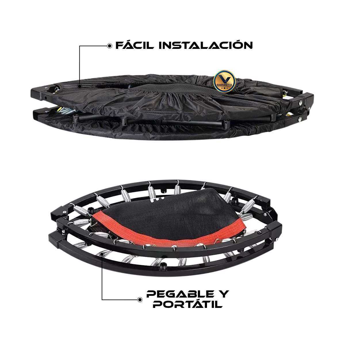 Trampolin Mini Individual para Hacer Ejercicio