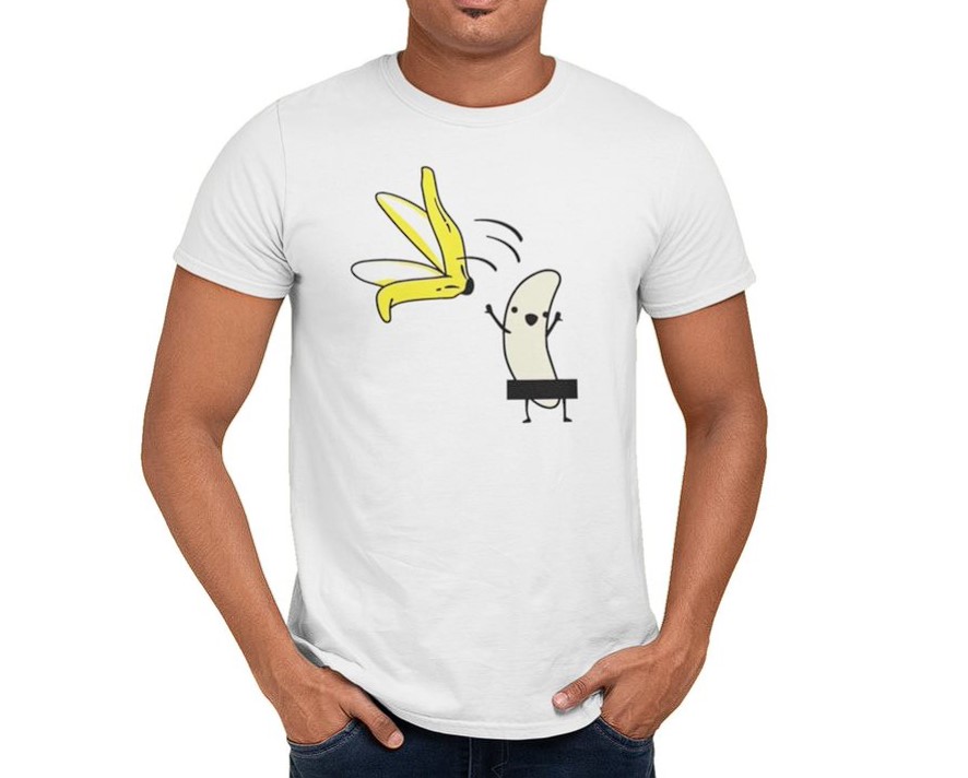 Playera Para Caballero Banana Meme 