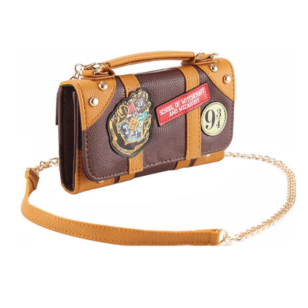 Bolso Bolsa Cartera Harry Potter Hogwarts Mujer