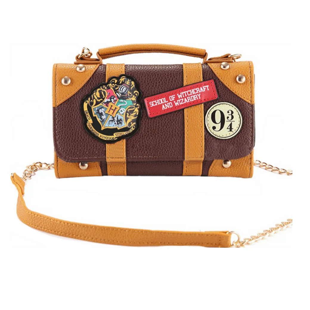 Bolso Bolsa Cartera Harry Potter Hogwarts Mujer