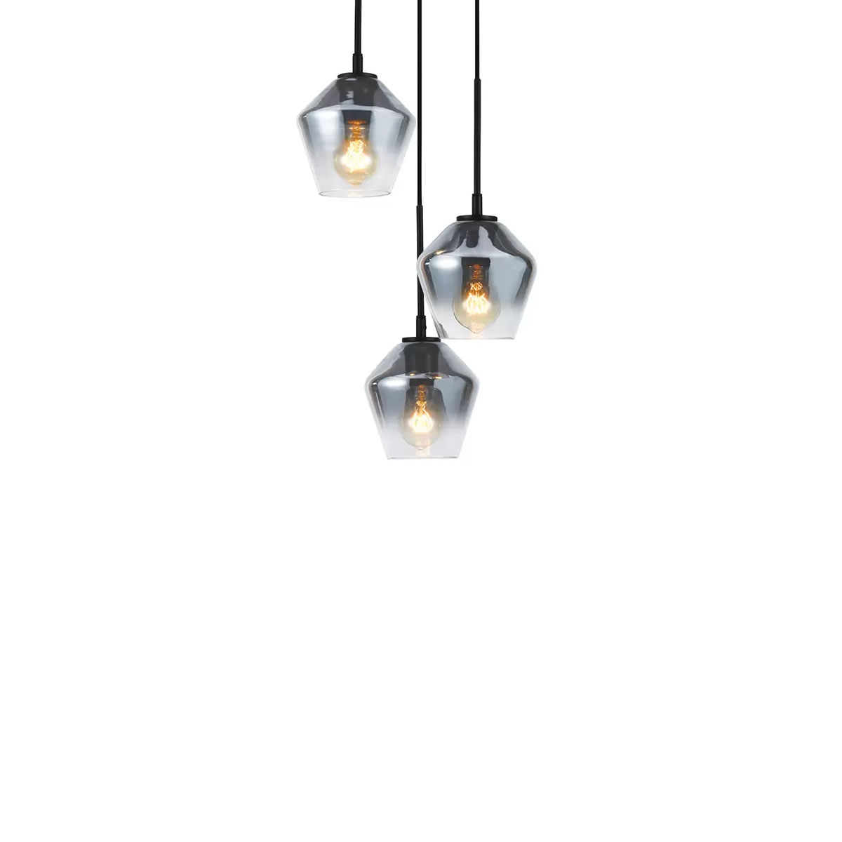 Lámpara Colgante LED Con 3 Focos Empire Lighting P8203M CST