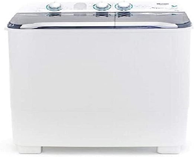Lavadora Hisense wsa1301p Doble Tina 11 Kg Semi Automatica