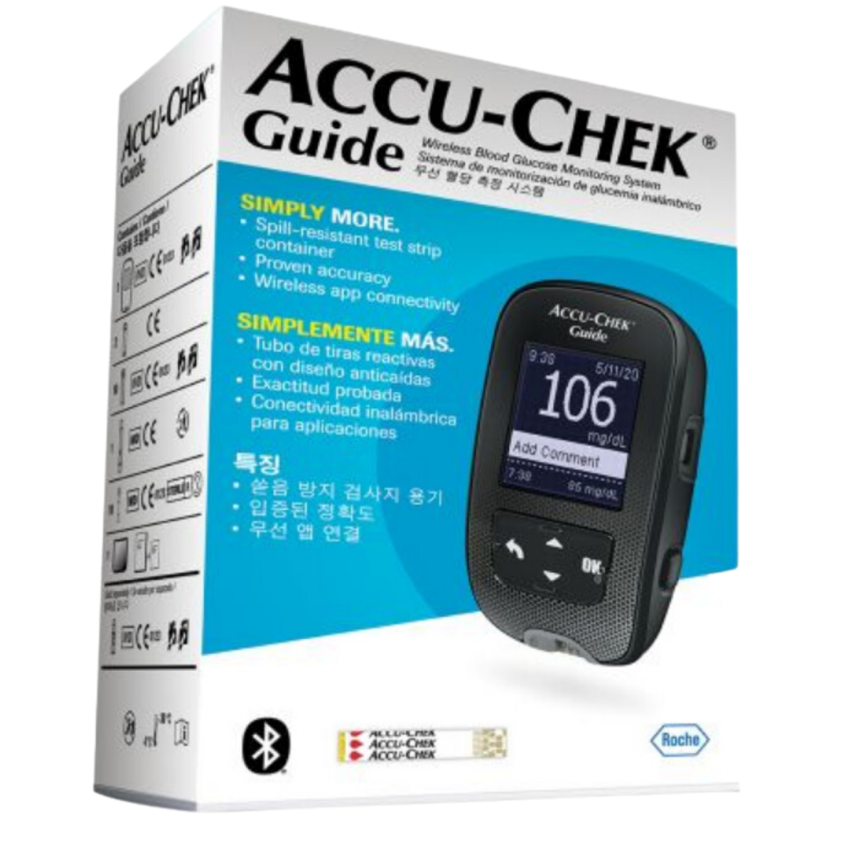 Glucómetro Accu Check Guide - Médica Depot
