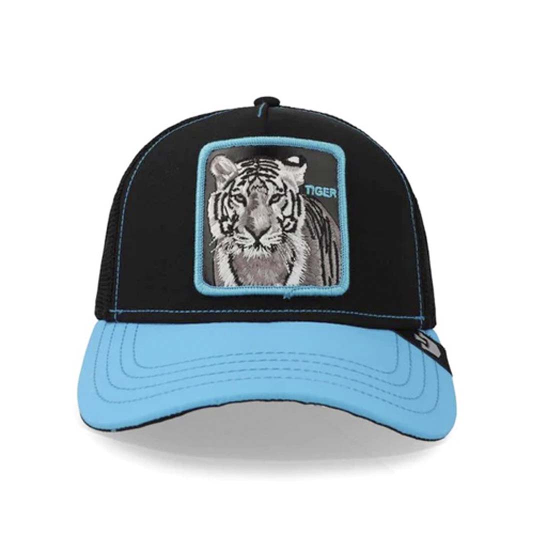 Gorra Goorin Bros Black/Blue Neon Tiger