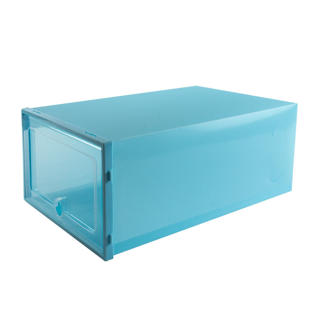 Cajas Organizadoras Apilables 6 pzas Prácticas y fácil de ocupar, guardar y/o conservar Tv Ofertas Multicolor 100% desmontables con puerta frontal de plástico duro transparente.