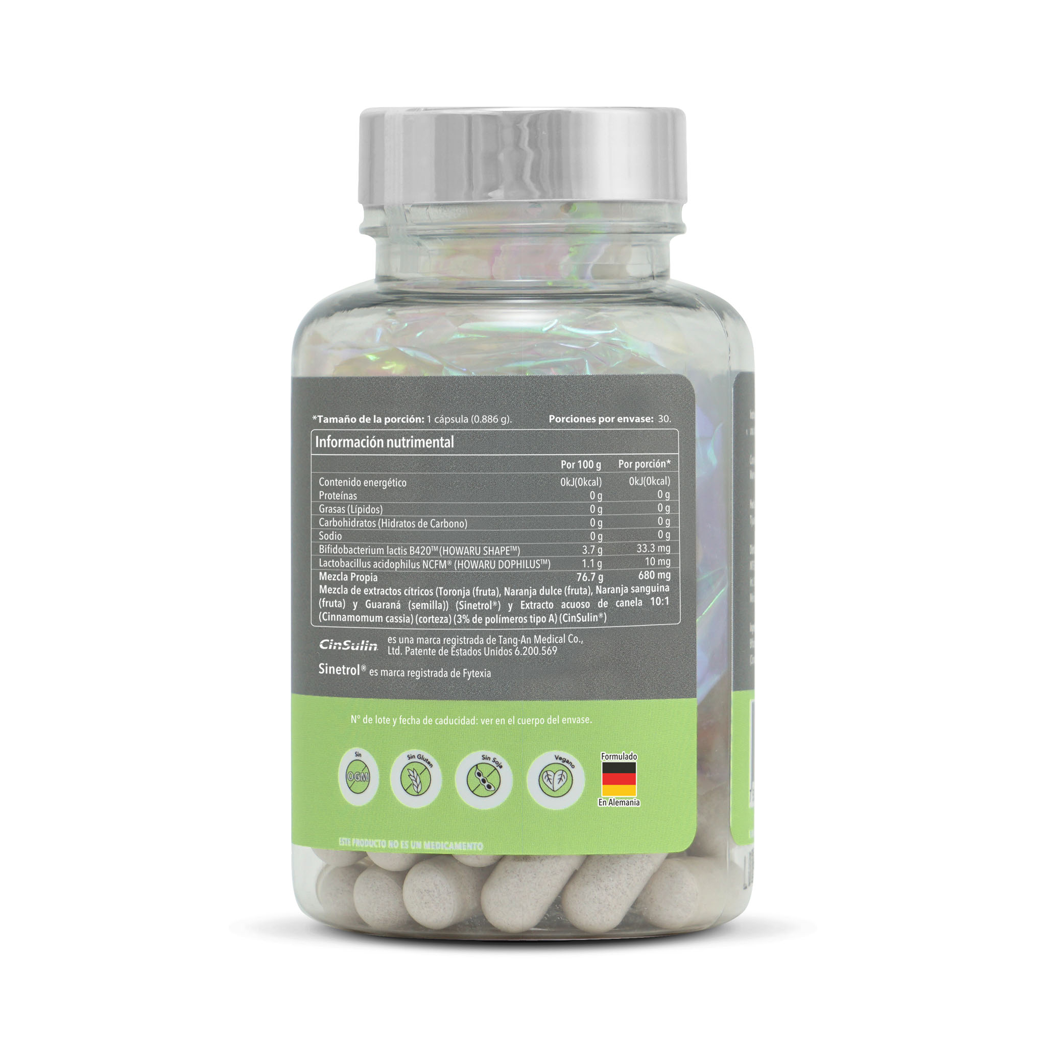 Probivos Lean | Probióticos Bifidobacterium Lactis con CinSulin®Matter