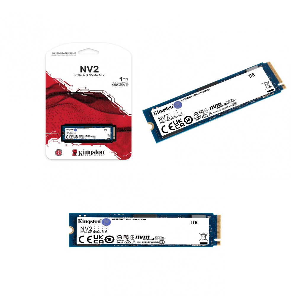 SSD Kingston NV2 NVMe 1TB PCI Express 4.0 M.2