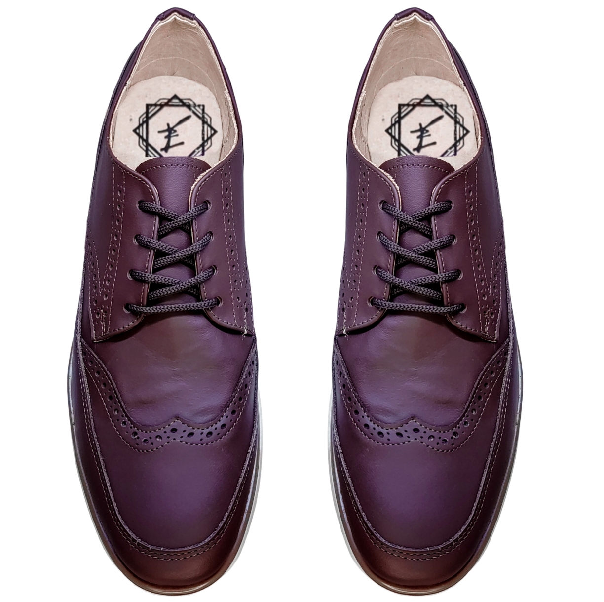 Zapato Casual Bostoniano Hombre Piel Vacuno Genuina Mod. Oxford.