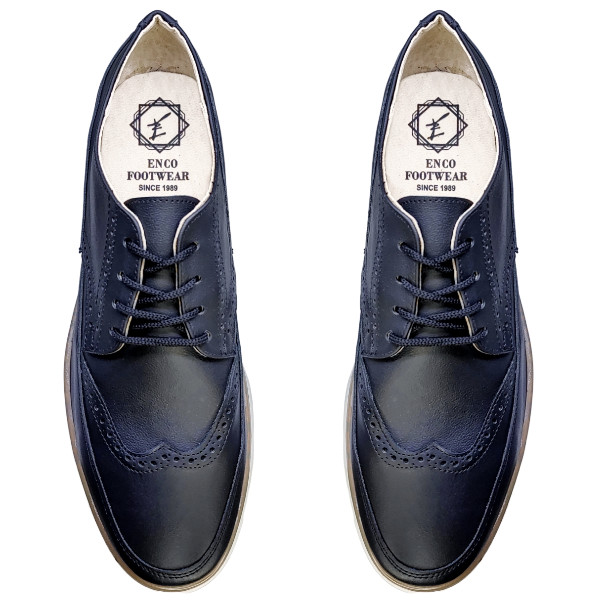 Zapato Casual Bostoniano Hombre Piel Vacuno Genuina Mod. Oxford.